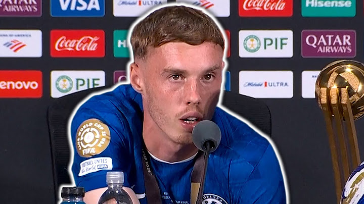 Cole Palmer 'A BIT CONFUSED' why Donald Trump crashed Chelsea's Club World Cup trophy lift 🤣😂