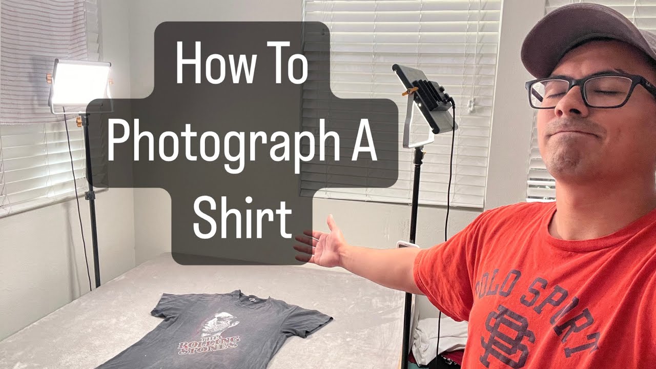 Как делать фотографии для eBay? Учебник по футболкам!