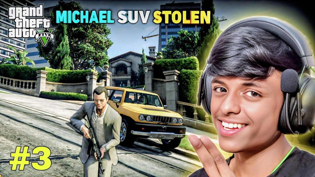 STEALING MICHAEL'S CAR | GTA 5 GAMEPLAY #3