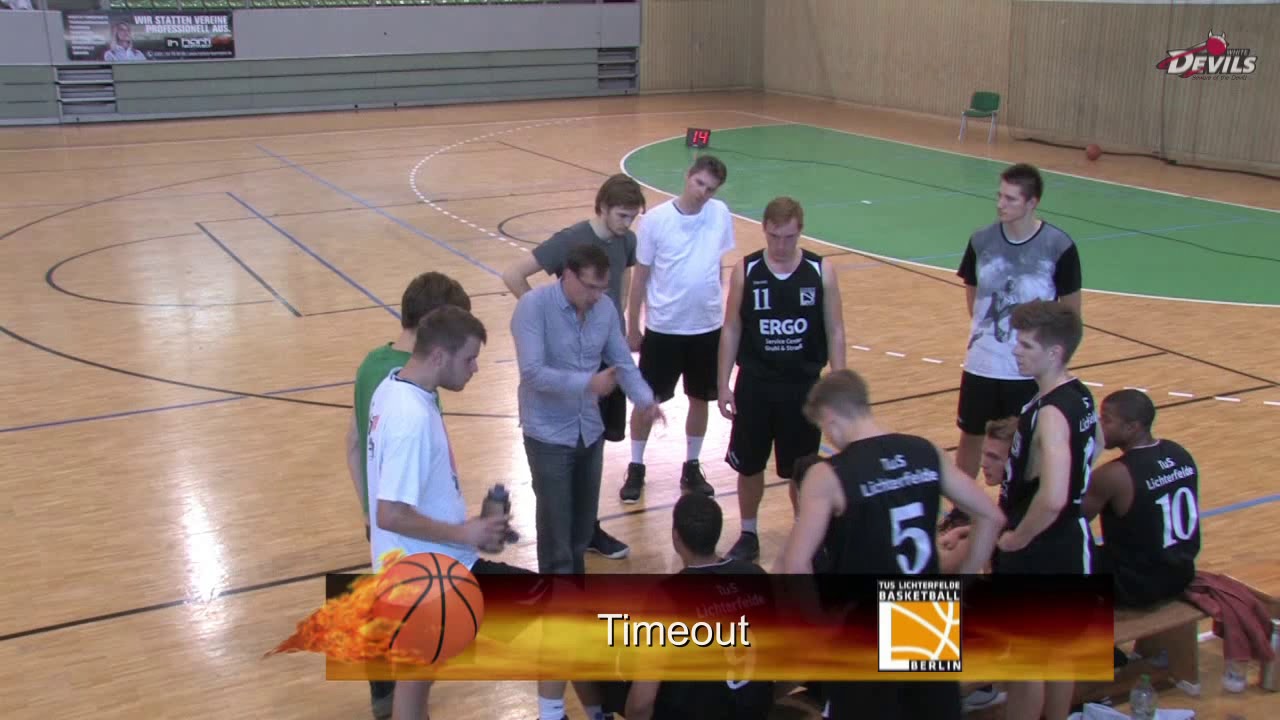 BBC White Devils vs. TuS Lichterfelde • 14.10.2018 Basketball Männer  2.RL Nord-Ost