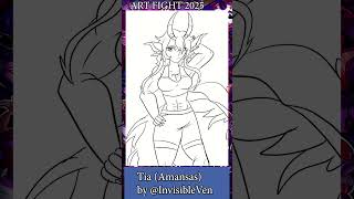 Art Fight 2025 Timelapse Tia #artfight