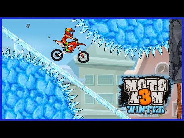 Moto X3M Bike Race Game COOL MATH WINTER - Gameplay Android & iOS game - moto  x3m 