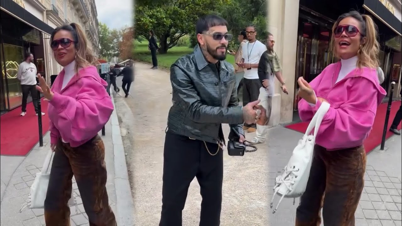 Karol G Se Encuentra Con Anuel Entrando a Un Hotel y Se Desquita La  Humillación Que Él Le Hizo Antes - YouTube