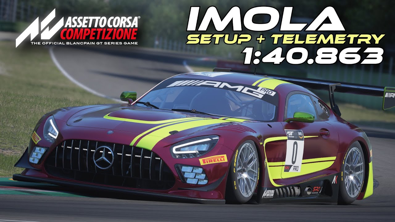 Mercedes Amg Gt3 Evo Imola Track Guide Setup Assetto Corsa