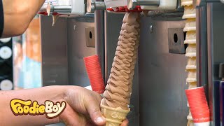 This is musthave 32cm ice cream in Seoul  Korean street food
