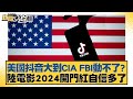 美國抖音大到CIA FBI動不了？陸電影2024開門紅自信多了 新聞大白話@tvbstalk 20240313