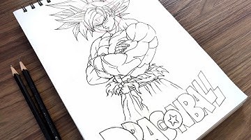 How to Draw Goku (Step by Step) | Drawing Goku Super Saiyan Full Body | Anime Drawing Goku