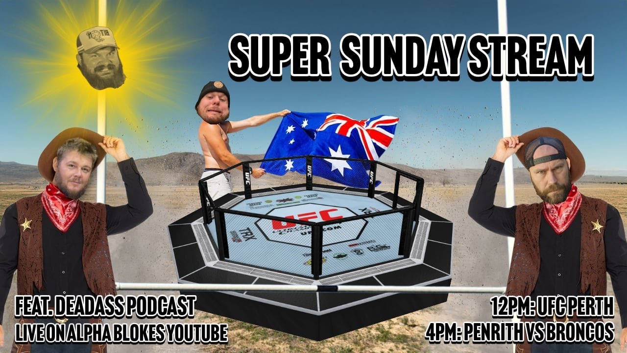 Alpha Blokes Live | UFC Perth & feat. Team Deadass