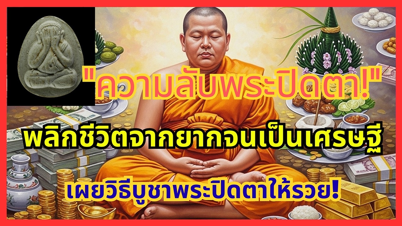 ความลับพระปิดตา พลิกชีวิตจากยากจนเป็นเศรษฐี เผยวิธีบุชาพระปิดตาให้รวย