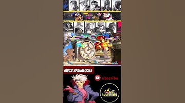 Mvc2: Sparafucile_SFM - Rogue corner sequence with Thanos alpha assist to power drain #freemvc2