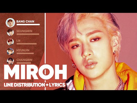 Stray Kids - MIROH (Line Distribution + Lyrics Color Coded) PATREON REQUESTED