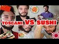 Toscani vs sushi