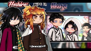 Hashiras reaction to Akaza's good ending || Gacha life 2 || Demon slayer || KNY || AU