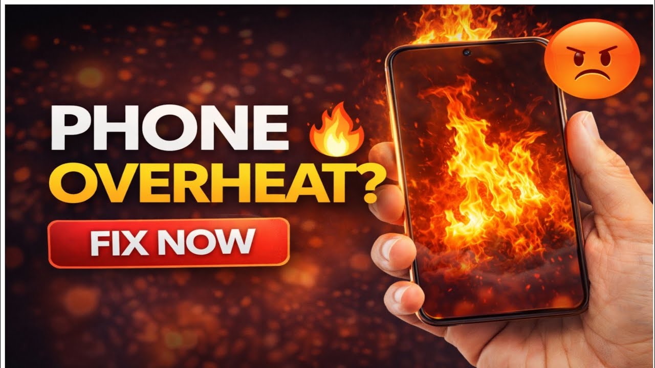 Phone Overheating Problem 😡 | Real Reasons & Easy Fix (Android & iPhone)