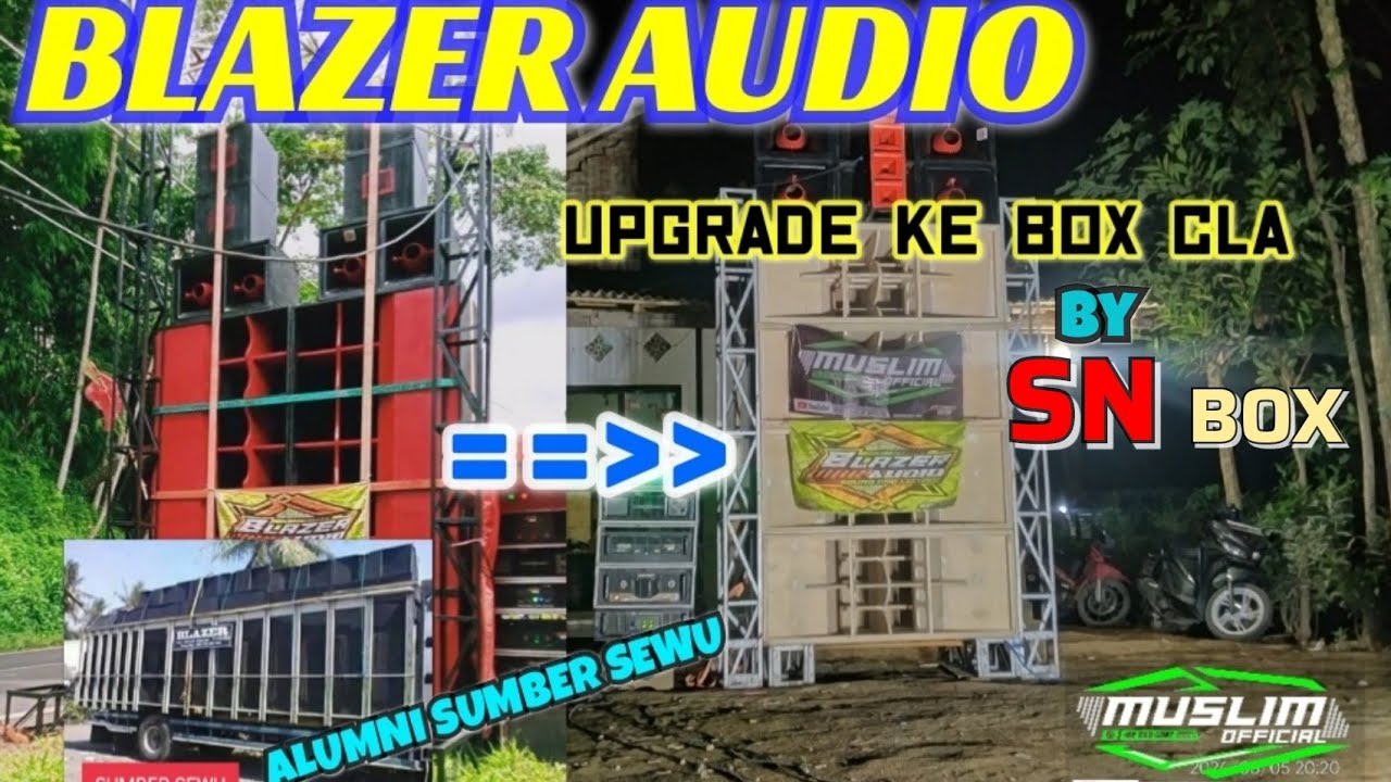 CEK SOUND BLAZER AUDIO PAKET 8JT BOX CLA,PRODUK DARI SN BOX - YouTube