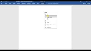 Using mathml in word