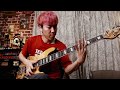 ベーススラップで「自己愛、自画自賛、自意識過剰（MIYAVI）」弾きました！