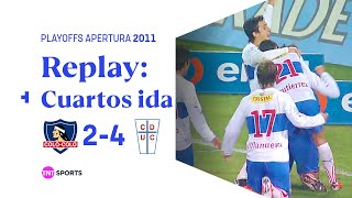 TNT Sports Replay Histórico: Colo Colo 2 - 4 U. Católica | Playoffs Apertura 2011 - 4° de final Ida