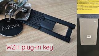 The better accessibility key: WZH plug-in lock