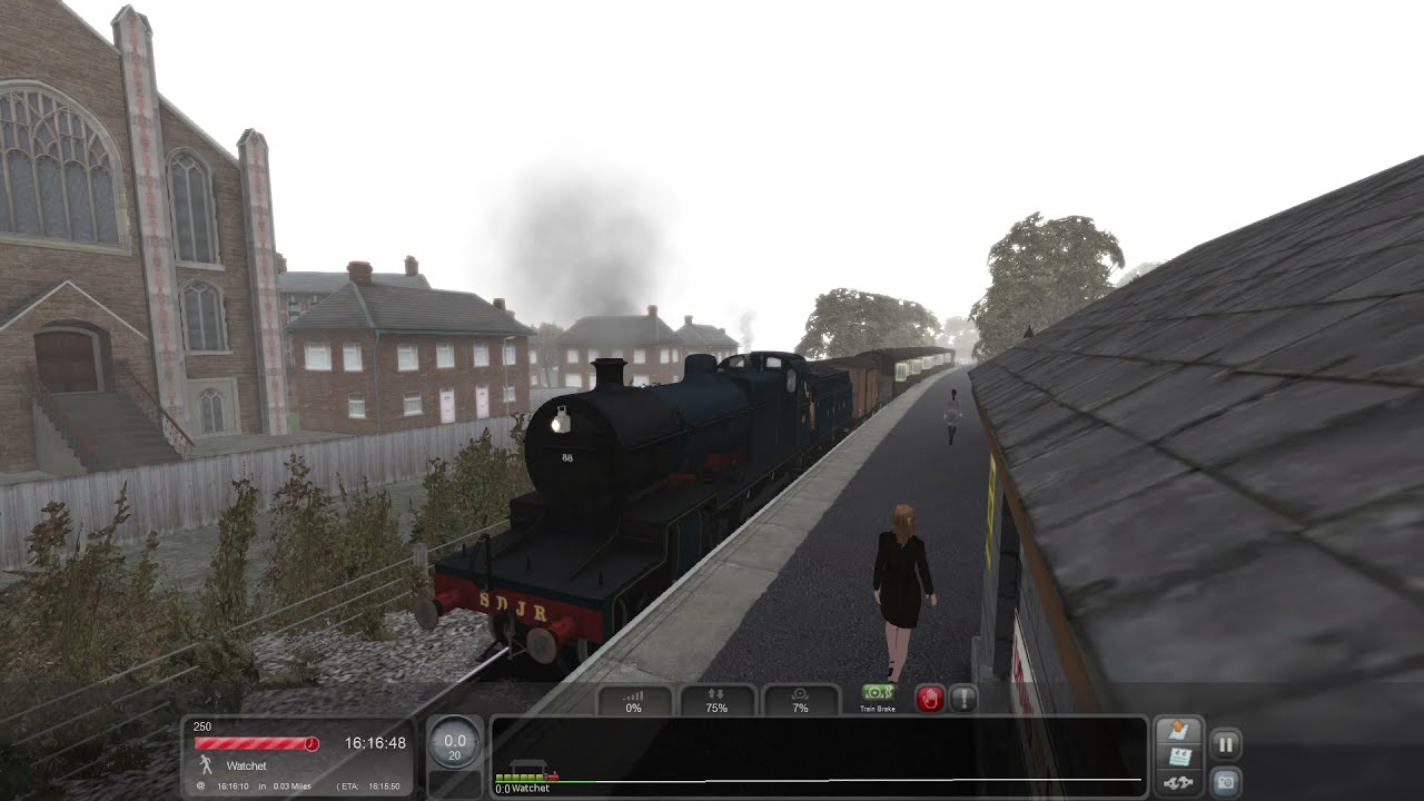 5) Watchet for the Storm - West Somerset Railway - S&DJR Class 7F 2-8-0 Blue - Train Simulator 2022
