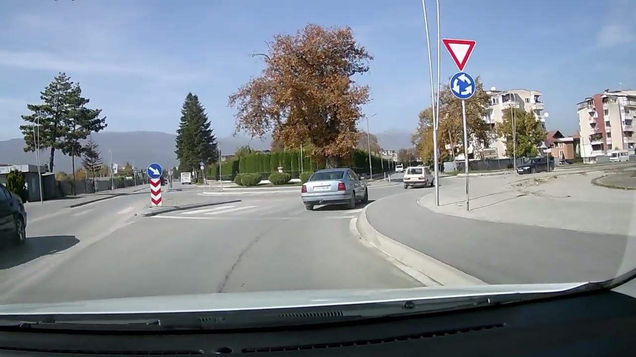 Driving from Ohrid to Kalishta