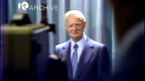 WAVY Archive: 1982 Senator Harry Byrd