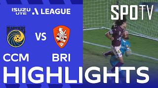 a League Central Coast Mariners Vs Brisbane Roar  Hl  Mw24 A League 202526