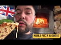 A day in the life of a British Pizzaiolo 🇬🇧 My wood fired pizza business 🍕🔥Mobile Trailer/Food Truck