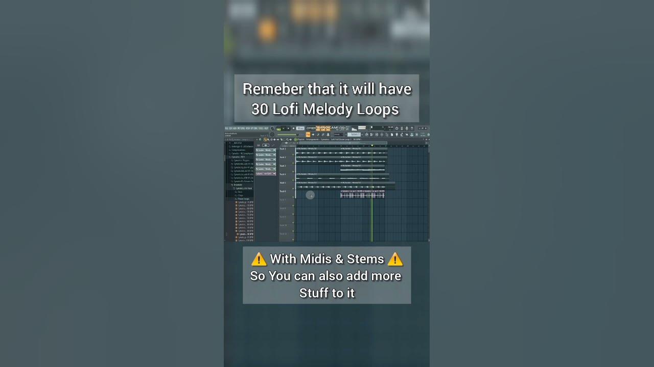 ⚠️ Lofi Samplepack Coming Soon ⚠️ 30 Melody Loops (Midis & Stems ...