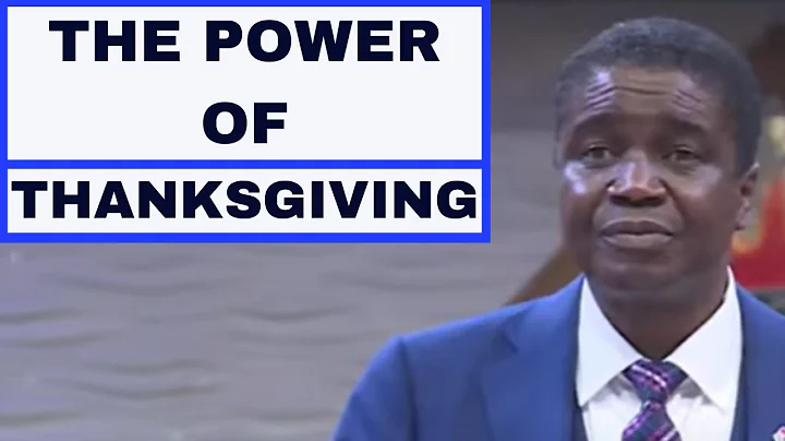 BISHOP DAVID ABIOYE | UNDERSTANDING THE WONDERS OF THANKSGIVING | NEWDAWNTV | NOV 7TH 2021