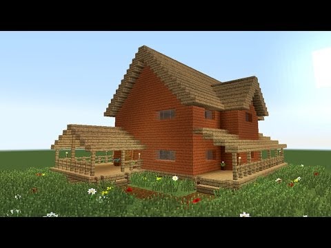 Large wooden house #02 Minecraft Map