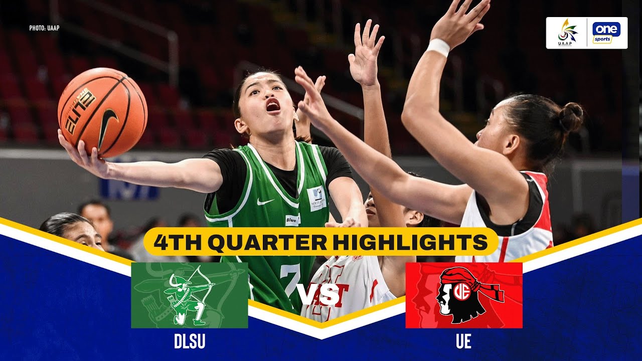 DLSU vs. UE | 4TH QUARTER HIGHLIGHTS | UAAP SEASON 88 WOMEN’S ...