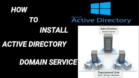 HOW TO INSTALL ACTIVE DIRECTORY DOMAIN SERVICE || By tech show