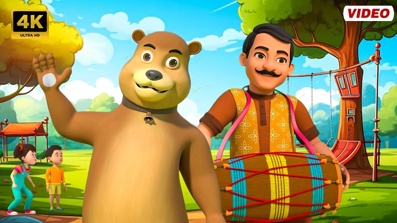 Kalu Madari Aaya - कालू मदारी आया | Hindi Rhymes And Baby Songs | Hindi Balgeet | Sumu Nursery Rhyme