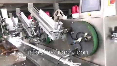 Disposable tissue/napkin&toothpick&spoon&fork&knife tableware cutlery flow pack wrapping machine