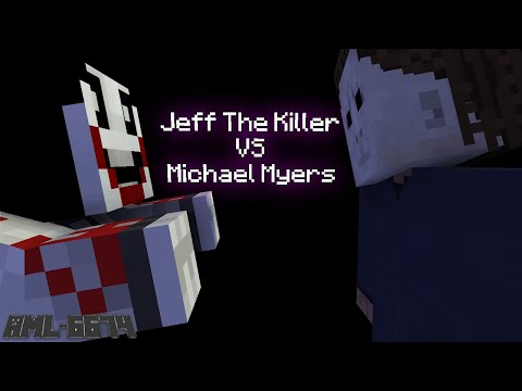 Michael Myers VS Jeff The Killer | Minecraft Animation Halloween VS Creepypasta by Anomaly 6674