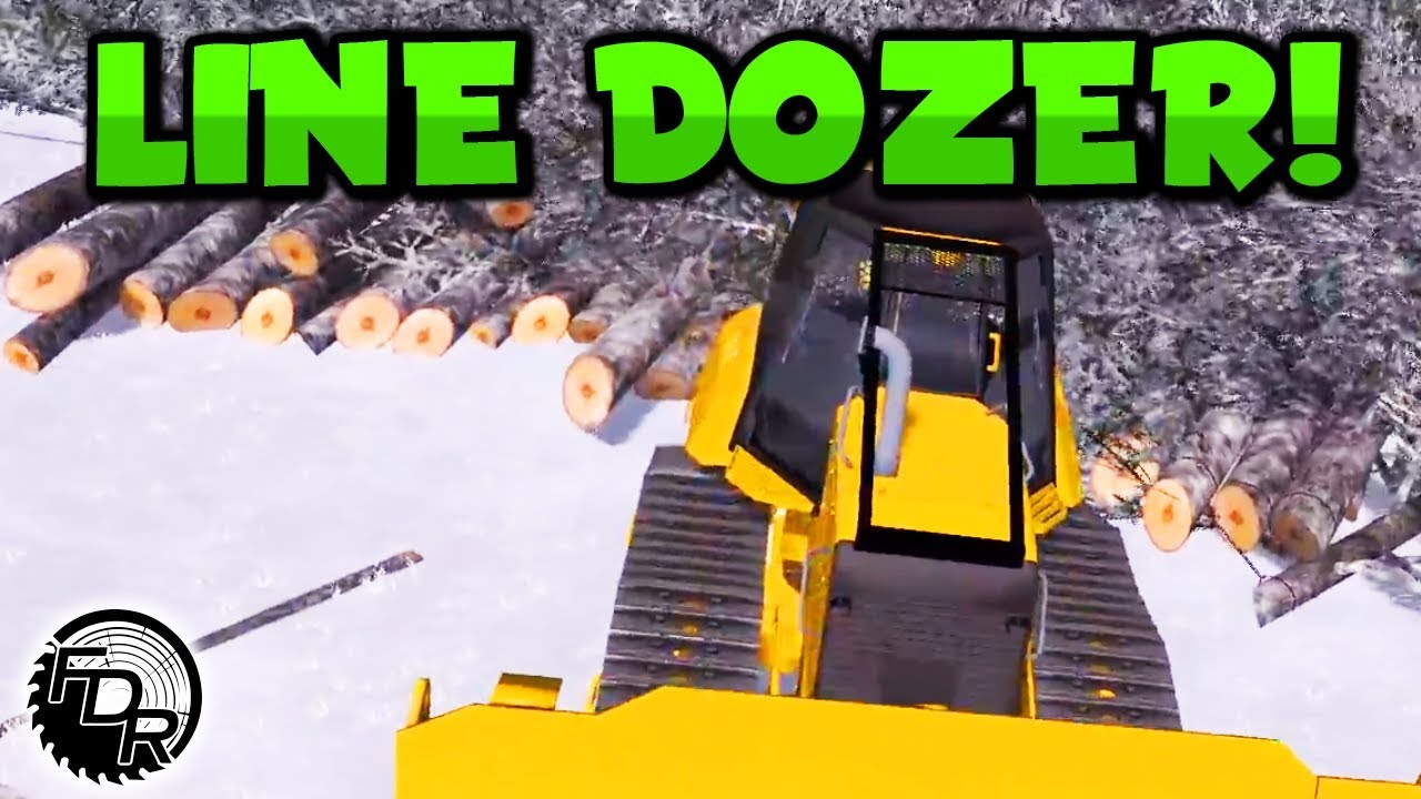 Better Work With The Cable Dozer | Farming Simulator 2017 | Logging & Forestry #55 woodchuck