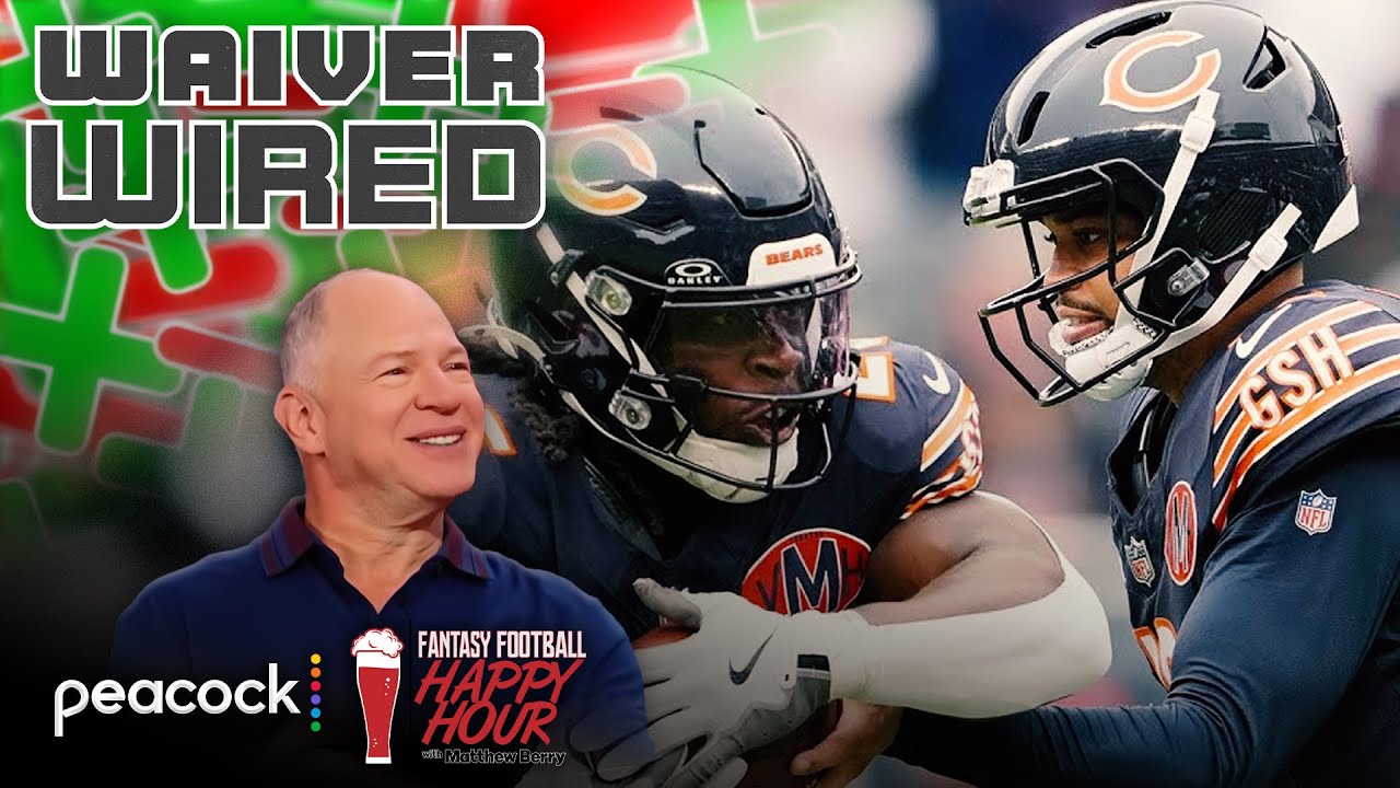 Snatch up RBs Monangai, Spears on Week 8 waivers | Fantasy Football Happy Hour | NFL on NBC