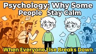 Psychology: Why Some People Stay Calm When Everyone Else Breaks Down