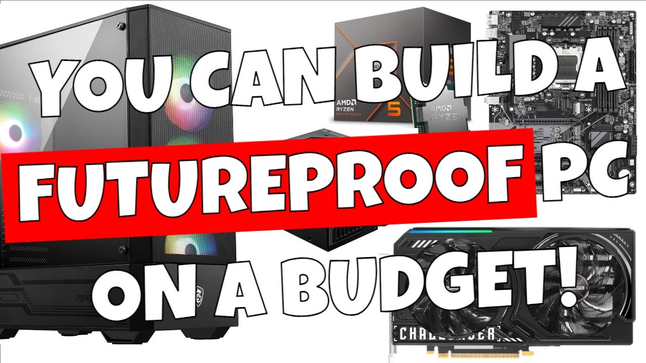Futureproof Budget Gaming PC Under £800 AM5 Ryzen 8400F B580 12GB 