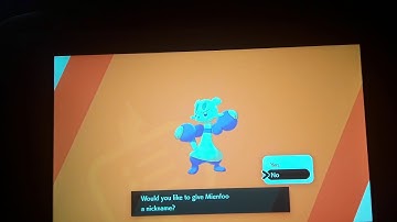 Full Odds Totally Random Shiny Mienfoo! (1 in 4096 chance)