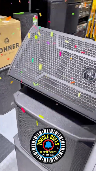 Jingle Bells 🔔 Electronics #djgear #djequipment #karaoke  #speakers  #yorkville #rcf #jblpro #das