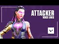 Valorant - All Attacker Voice Lines