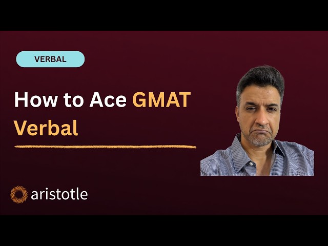 AGOS GMAT verbal strategyほか The 3-stage GMAT Verbal Strategy (Full Breakdown) - YouTube