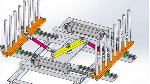 Roller line alignment mechanism||3Dmodel design||Packing Machine#000001#design#Model