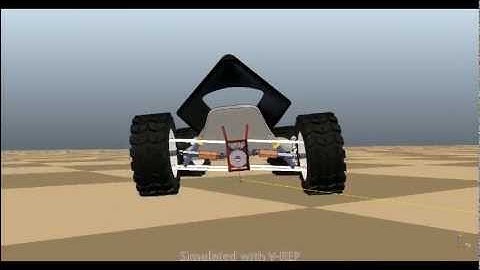 Simulated car-like robot Manta