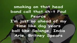 Lil Wayne- "Gonorrhea" feat Drake  I Am Not A Human Being Lyrics on Screen