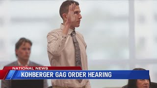 Kohberger gag order hearing