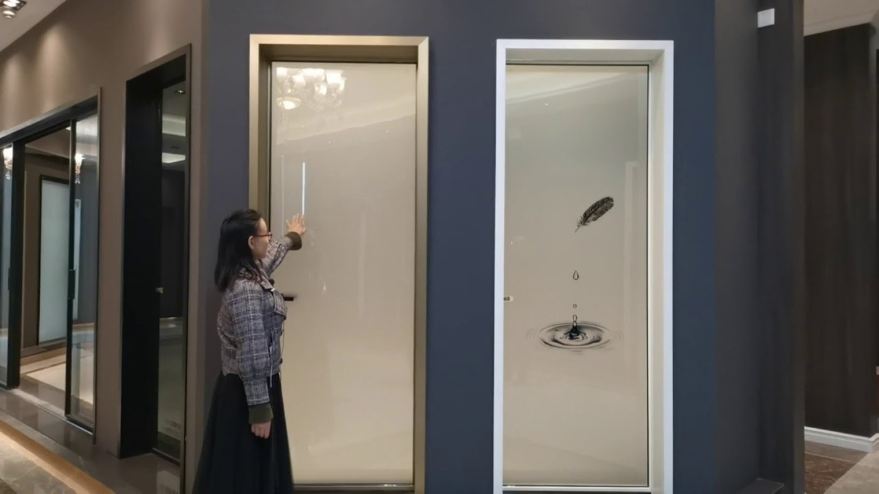 YingKang wpc doors , waterproof wpc doors, wpc door showroom