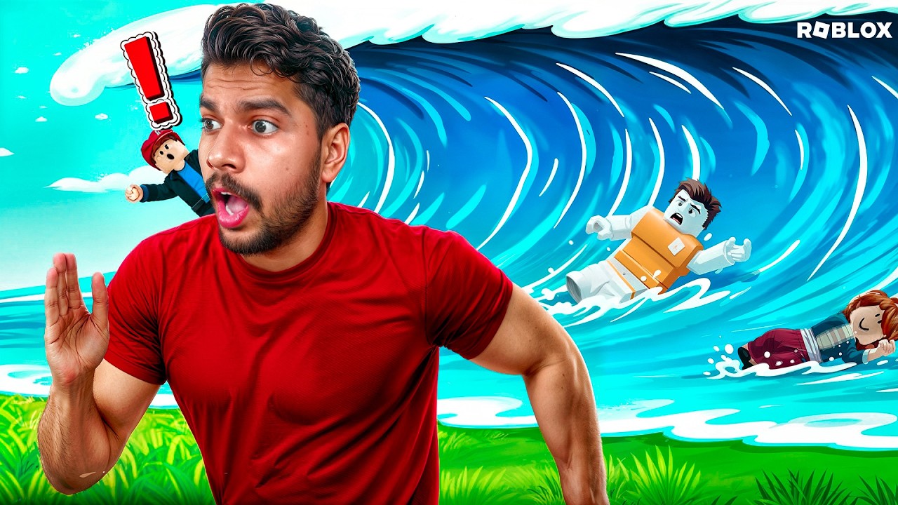 Every Second +1 Speed To Escape Roblox TSUNAMI!!